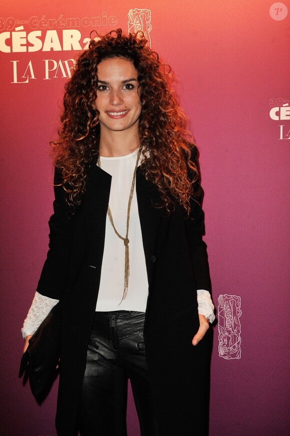 Barbara Cabrita lors de la soirée La Party des César au VIP Room le 28 février 2014