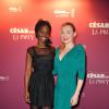 Aissa Maïga et Julie Judd lors de la soirée La Party des César au VIP Room le 28 février 2014