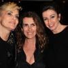 Emmanuelle Seigner, Mlle Agnès et Albane Cléret lors de la soirée La Party des César au VIP Room le 28 février 2014