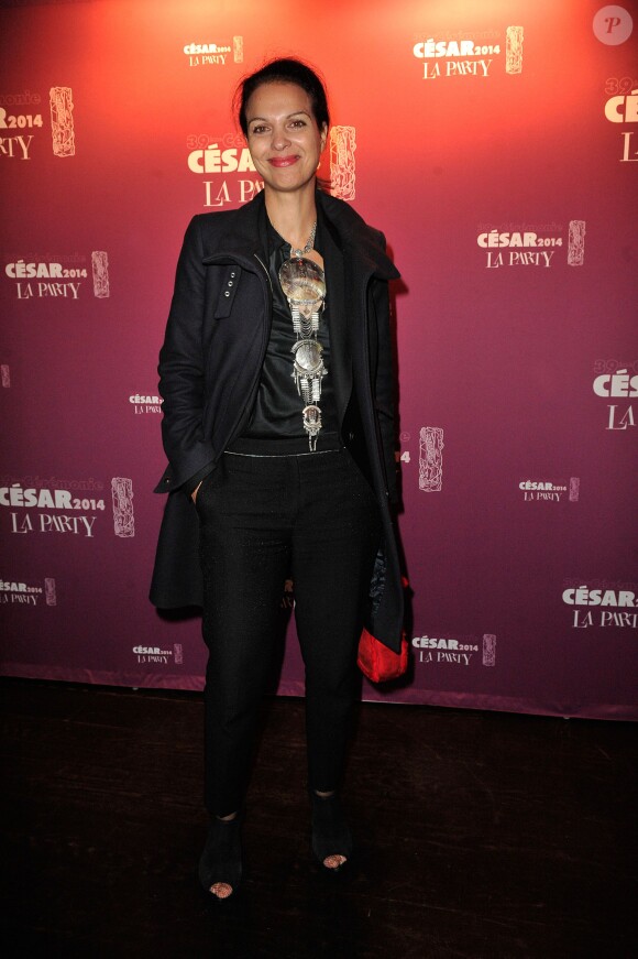 Isabelle Giordano lors de la soirée La Party des César au VIP Room le 28 février 2014