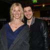 Sandrine Kiberlain et Jérémie Elkaïm lors de la soirée La Party des César au VIP Room le 28 février 2014