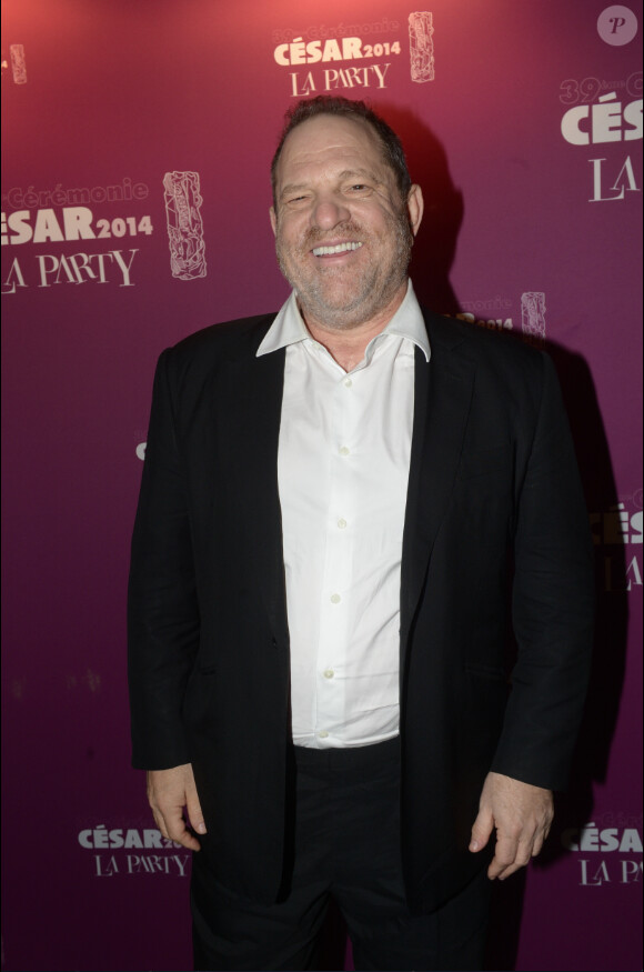 Harvey Weinstein lors de la soirée La Party des César le 28 février 2014 au VIP Room à Paris