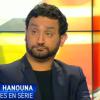 L'animateur Cyril Hanouna dans La Semaine des médias sur i-Télé, le dimanche 2 mars 2014.