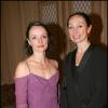 Clairemarie Osta et Elisabeth Platel, directrice de l'Ecole de danse de l'Opéra de Paris, le 12 novembre 2009. 