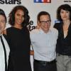 Chris Marques, Shy'm, Jean-Marc Généreux et Marie-Claude Pietragalla - le jury de la saison 4 de "Danse avec les stars" à Paris le 10 septembre 2013.