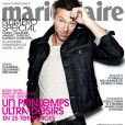 Vincent Cassel en couverture du magazine Marie Claire (avril 2014).