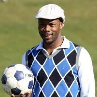 Sylvain Wiltord et Sidney Govou : Footgolfeurs chic pour l'autre France-Pays-Bas