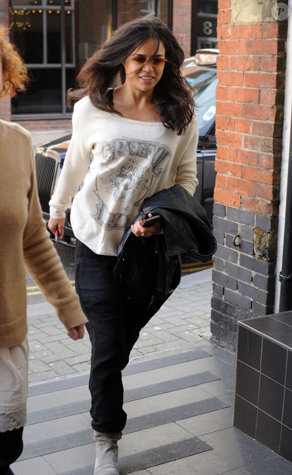 Michelle Rodriguez à Londres, le 6 mars 2014.