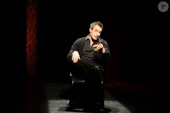 Sarah Biasini et Benoît Solès - Filage de la pièce "Bash" au Théâtre 14 à Paris le 3 mars 2014.