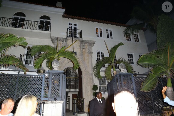 L'hôtel Casa Casuarina, ex-propriété de Gianni Versace, où Kim Kardashian et ses soeurs Khloé et Kourtney Kardashian ont posé leurs valises. Miami, le 11 mars 2014.