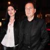 Eric Besson et sa femme Yasmine Tordjman - Concert de Carla Bruni à l'Olympia à Paris, le 11 mars 2014.