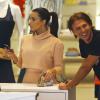 Kim Kardashian et Jonathan Cheban font du shopping à Miami, le 12 mars 2014.