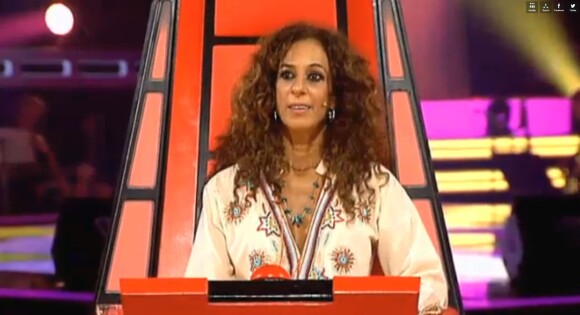Rosario Flores dans The Voice Kids en Espagne - 2014