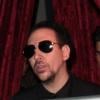 Marilyn Manson arrivant aux fiançailles de Johnny Depp et Amber Heard, organisées très discrètement, à Los Angeles, le 14 mars 2014.