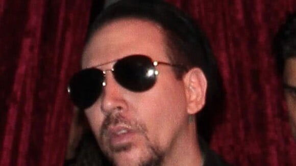 Marilyn Manson : Sans maquillage et barbu, il ressemble à... Nicolas Cage !