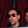 Marilyn Manson méconnaissable, arrivant aux fiançailles de Johnny Depp et Amber Heard, organisées très discrètement, à Los Angeles, le 14 mars 2014.