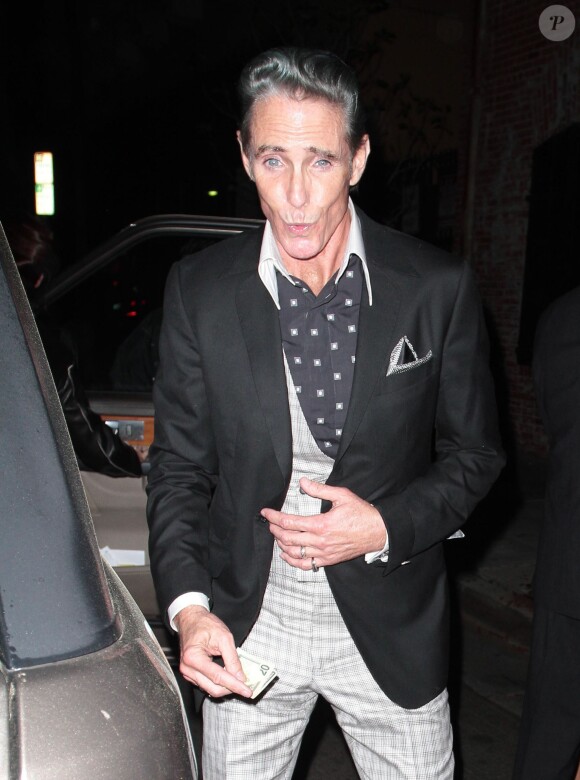 Mark Mahoney arrivant aux fiançailles de Johnny Depp et Amber Heard, organisées très discrètement, à Los Angeles, le 14 mars 2014.