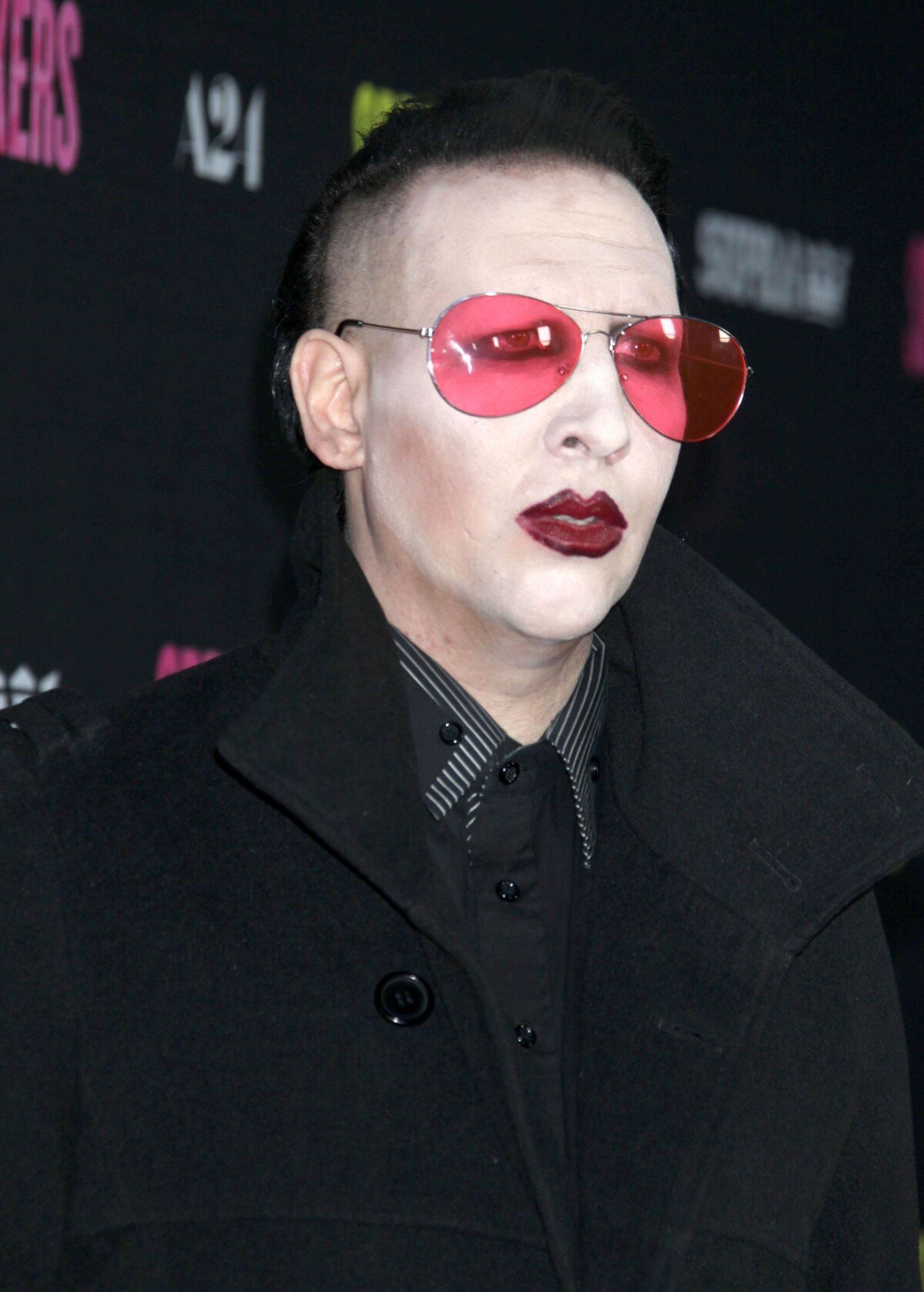 Photo Marilyn Manson à Hollywood, le 14 mars 2013. Purepeople