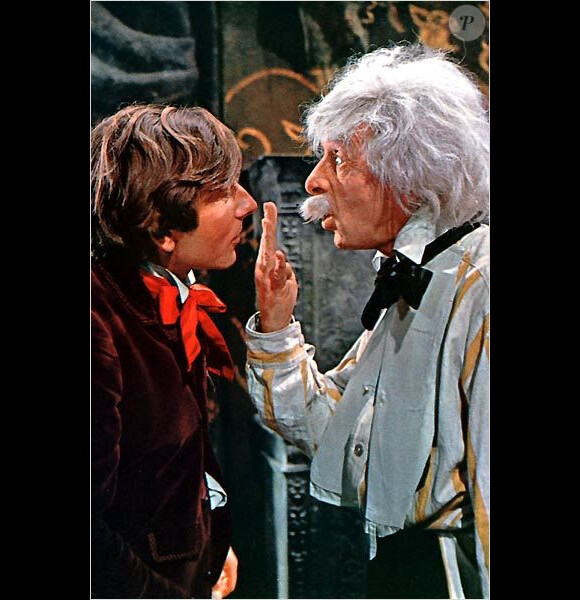 Jack MacGowran (le professeur) et Roman Polanski (Alfred) dans "Le bal des vampires", en 1967.