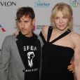 Steven Klein et Courtney Love à la soirée "Elton John AIDS Foundation" à New York le 15 octobre 2013.