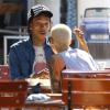 Amber Rose and husband Wiz Khalifa enjoy lunch at Le Pain Quotidien with son Sebastian in Calabasas, Los Angeles, CA, USA on March 17, 2014. Photo by ACLA/Broadimage/ABACAPRESS.COM18/03/2014 - Los Angeles