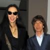 L'Wren Scott et Mick Jagger assistent au défilé de la créatrice à Londres en septembre 2013