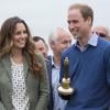 Le duc et la duchesse de Cambridge à Anglesey le 30 août 2013