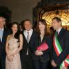 Paolo Bulgari, Shu Qi, Jean Christophe Babin, Carla Bruni-Sarkozy, Ignazio Marino et Adrien Brody assistent au 130e anniversaire de la maison Bulgari le 20 mars 2014 à Rome