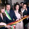 Jean-Christophe Babin, Carla Bruni-Sarkozy, Ignazio Marino, Shu Qi et Adrien Brody assistent au 130e anniversaire de la maison Bulgari le 20 mars 2014 à Rome