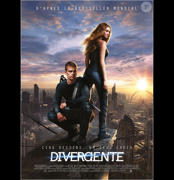 Affiche du film Divergente.