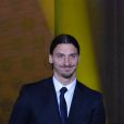 Zlatan Ibrahimovic lors de la cérémonie du Fifa Ballon d'or à la Kongresshalle de Zurich, le 13 janvier 2014