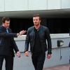 David Beckham présentait le projet de son stade où évoluera sa franchise de football à Miami, le 24 mars 2014 au Miami Beach Hotel