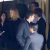 Nicole Kidman et son mari Keith Urban assistent aux funérailles de L'Wren Scott à Los Angeles, le 25 mars 2014.