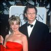 Natasha Richardson et Liam Neeson lors des Golden Globes en 1997