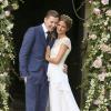 Professor Green (Stephen Paul Manderson) et Millie Mackintosh se marient à Somerset, en septembre 2013.