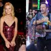 Gwyneth Paltrow à Berlin, le 1er février 2014. Chris Martin à New York le 21 octobre 2011. En 12 ans de vie commune, l'actrice et le chanteur n'ont jamais foulé de tapis rouge ensemble.