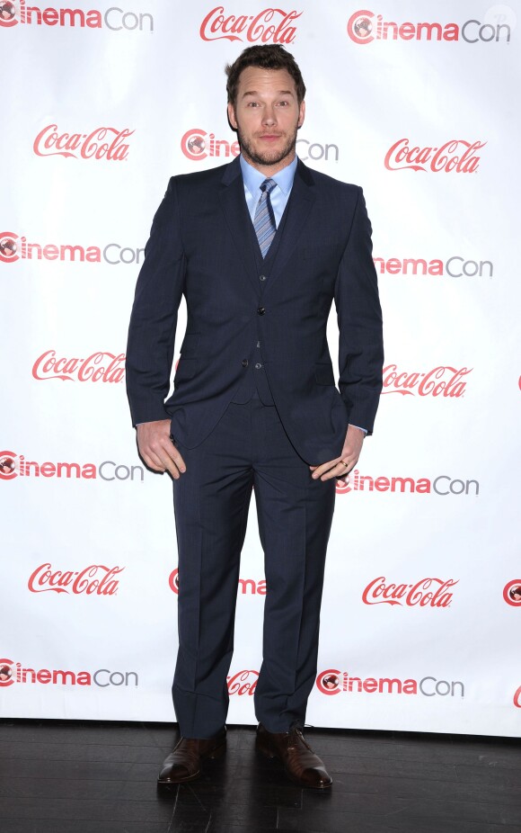 Chris Pratt au CinemaCon 2014, Caesars Palace, Las Vegas, le 27 mars 2014.