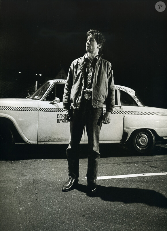 Photo de Steve Schapiro. Robert De Niro dans Taxi Driver