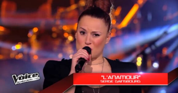 Tifayne lors de l'épreuve ultime dans The Voice 3 le samedi 22 mars 2014 sur TF1
