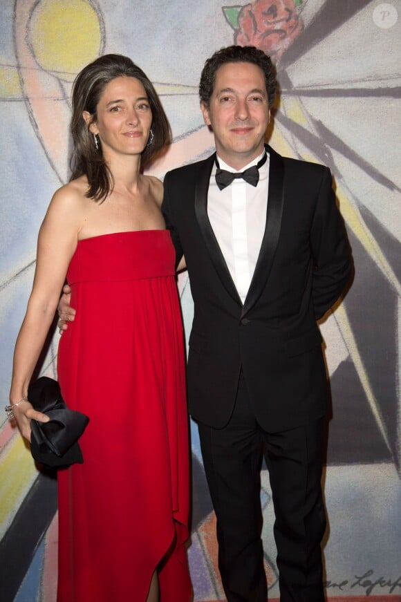 Guillaume Gallienne et sa femme Amandine lors du Bal de La Rose de Monaco le 29 mars 2014