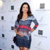 Teresa Castillo (enceinte) lors de la soirée de lancement de la ligne de vêtements pour femmes enceintes de Jennifer Love Hewitt "L By Jennifer Love Hewitt" à Beverly Hills, le 1er avril 2014.