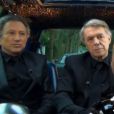Michel Drucker et Salvatore Adamo piègent l'émission Hep Taxi !, déguisé en Daft Punk.