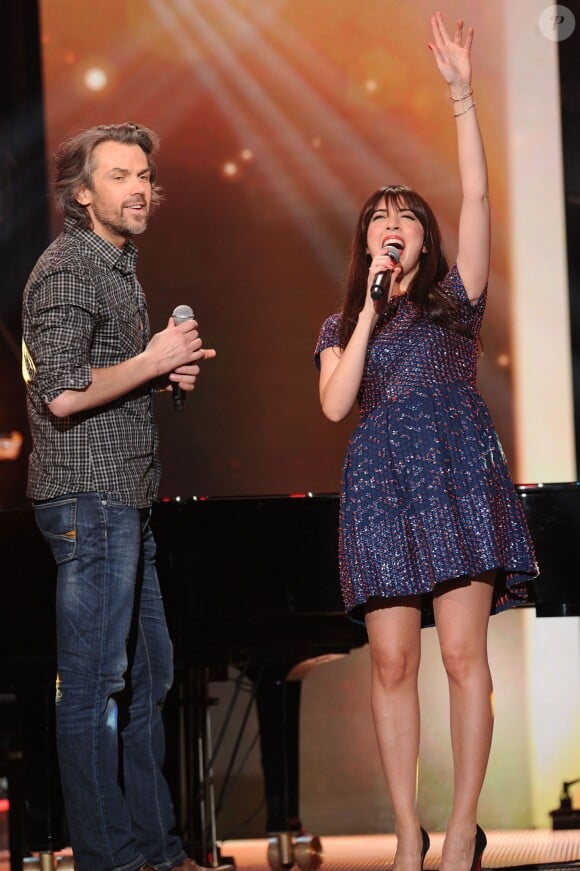 Aymeric Caron et Nolwenn Leroy enregistrent l'émission du Sidaction 2014, les 24 et 25 mars 2014 au théâtre Mogador à Paris (diffusion le 5 avril 2014).