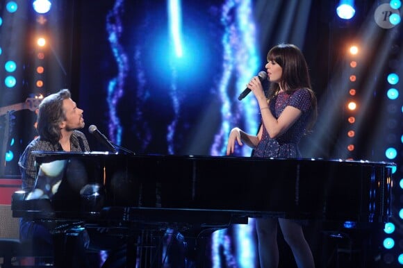 Aymeric Caron et Nolwenn Leroy enregistrent l'émission du Sidaction 2014, les 24 et 25 mars 2014 au théâtre Mogador à Paris (diffusion le 5 avril 2014).
