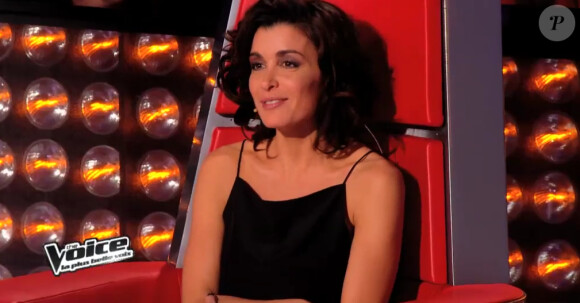 Jenifer très sexy lors de l'épreuve ultime dans The Voice 3 le samedi 22 mars 2014 sur TF1