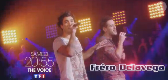 La team Mika prête pour le premier prime en live de The Voice 3, samedi 5 avril 2014 sur TF1.