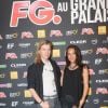Christophe Guillarmé et Karine Lima à la soirée annuelle organisée par Radio FG au Grand Palais, à Paris, le jeudi 3 avril 2014.