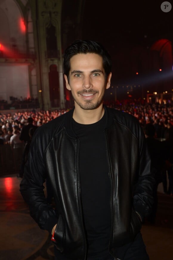 Michael Canitrot à la soirée annuelle organisée par Radio FG au Grand Palais, à Paris, le jeudi 3 avril 2014.