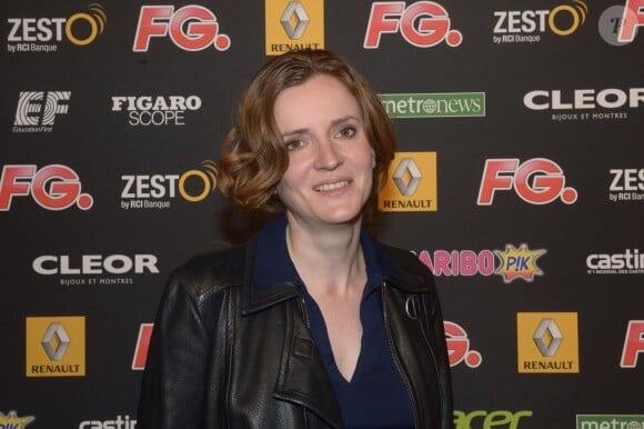 Nathalie Kosciusko-Morizet à la soirée annuelle organisée par Radio FG au Grand Palais, à Paris, le jeudi 3 avril 2014.