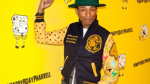 Pharrell Williams : Ses 41 ans avec Bob l'éponge, Alicia Keys et Swizz Beatz
